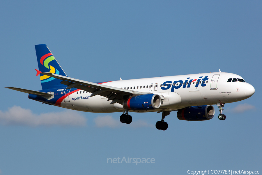 Spirit Airlines Airbus A320-232 (N613NK) | Photo 34097