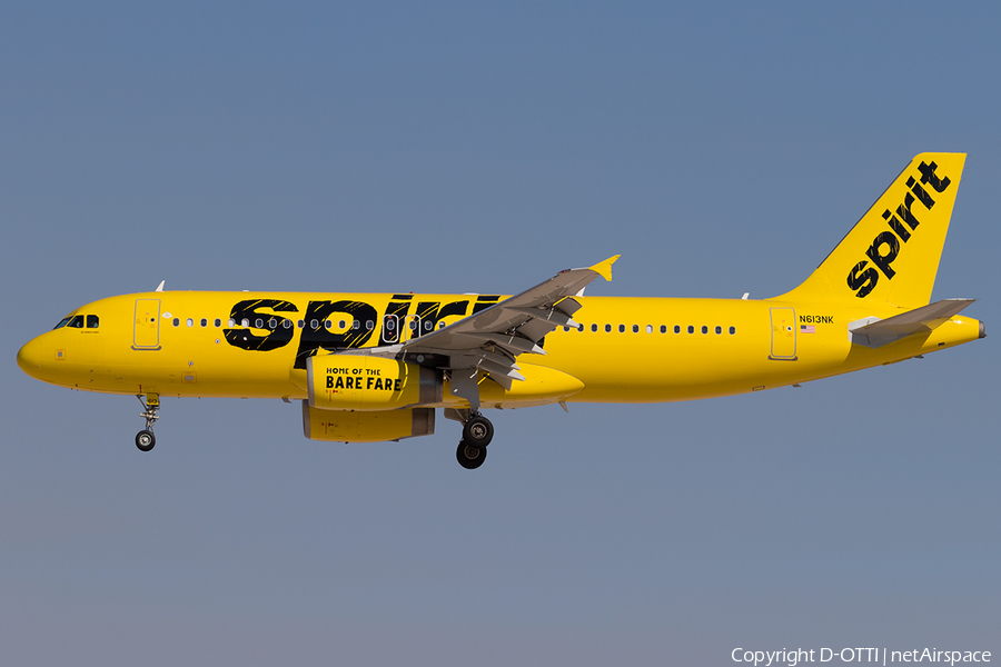Spirit Airlines Airbus A320-232 (N613NK) | Photo 201153