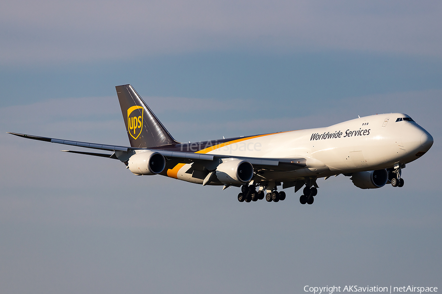 United Parcel Service Boeing 747-84AF (N613UP) | Photo 318825