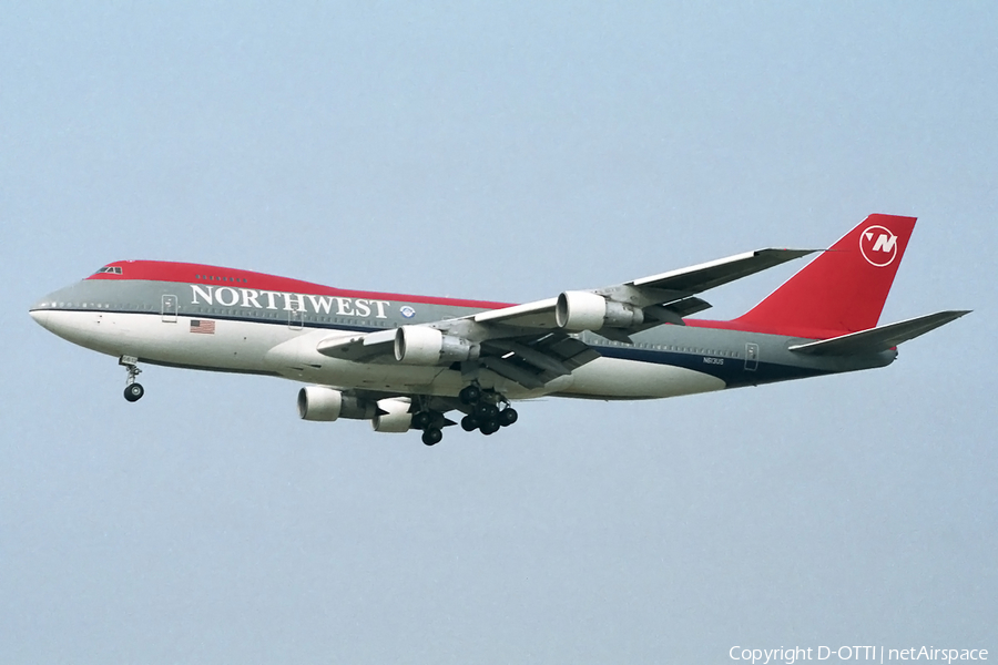 Northwest Airlines Boeing 747-251B (N613US) | Photo 145854