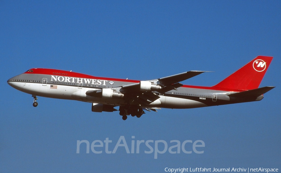 Northwest Airlines Boeing 747-251B (N613US) | Photo 398037