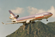 FedEx McDonnell Douglas MD-11F (N614FE) at  Hong Kong - Kai Tak International (closed), Hong Kong