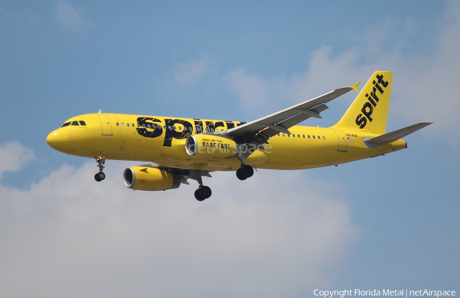 Spirit Airlines Airbus A320-232 (N614NK) | Photo 351186