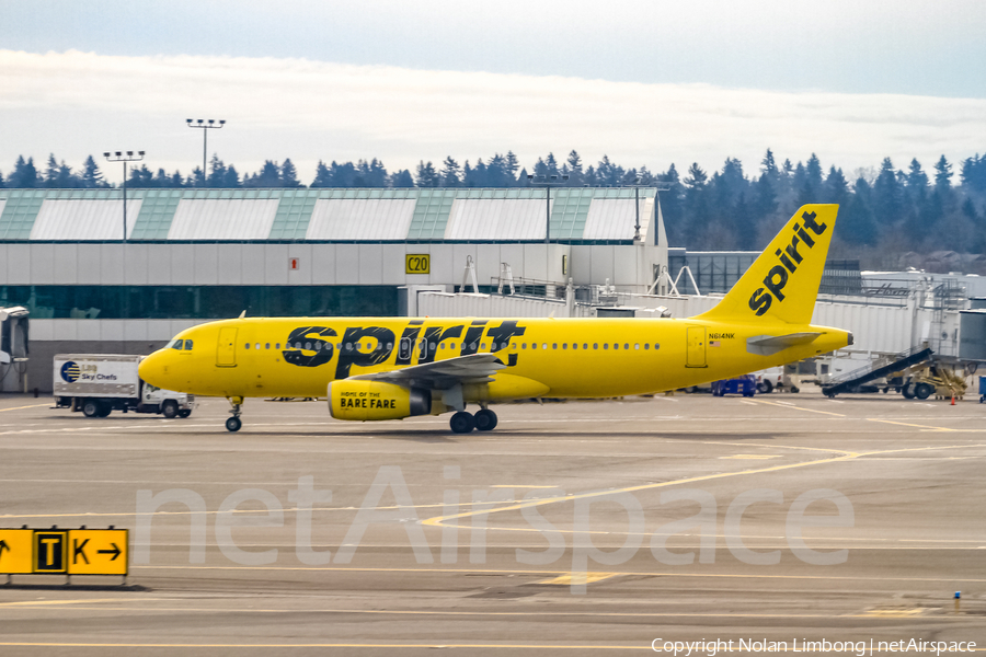 Spirit Airlines Airbus A320-232 (N614NK) | Photo 438496