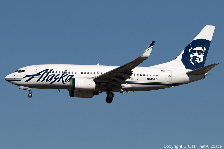 Alaska Airlines Boeing 737-790 (N615AS) | Photo 144953