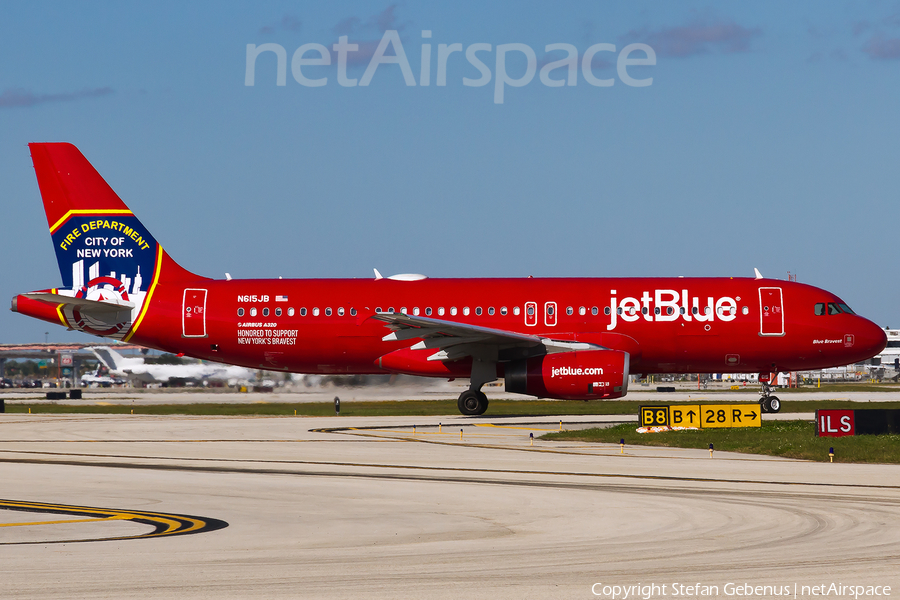 JetBlue Airways Airbus A320-232 (N615JB) | Photo 37923