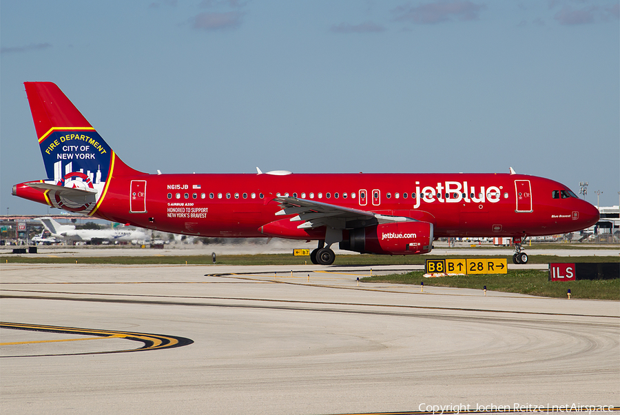 JetBlue Airways Airbus A320-232 (N615JB) | Photo 38183