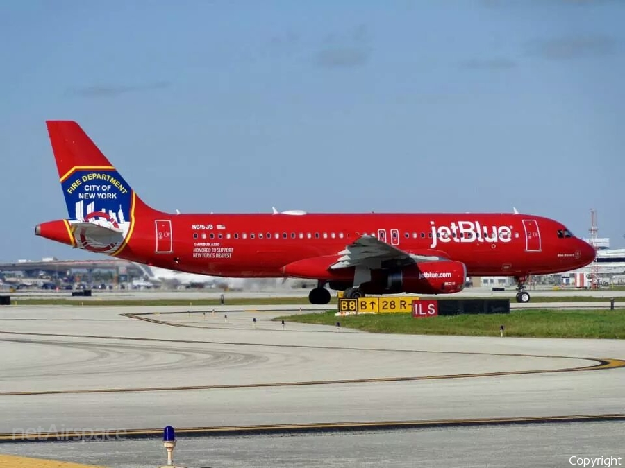 JetBlue Airways Airbus A320-232 (N615JB) | Photo 50094