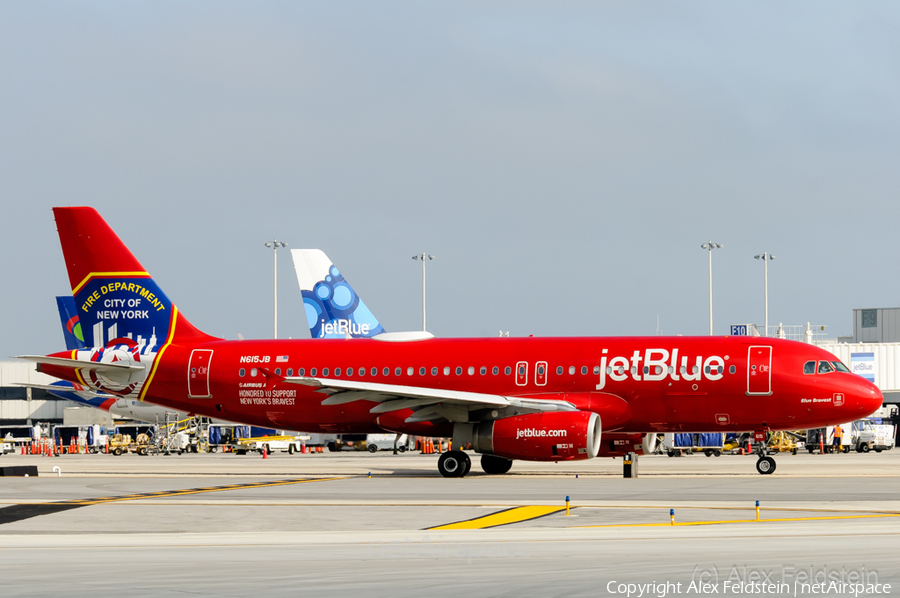 JetBlue Airways Airbus A320-232 (N615JB) | Photo 66103
