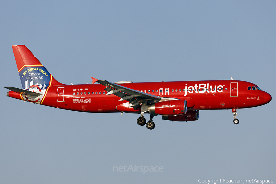 JetBlue Airways Airbus A320-232 (N615JB) | Photo 323632