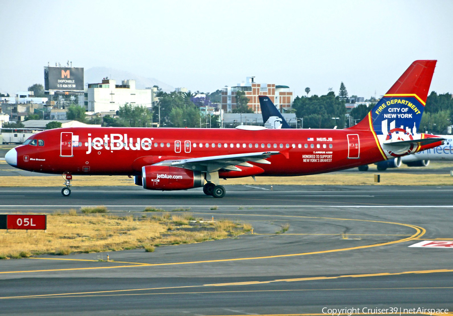 JetBlue Airways Airbus A320-232 (N615JB) | Photo 263781