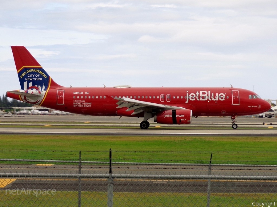 JetBlue Airways Airbus A320-232 (N615JB) | Photo 146573