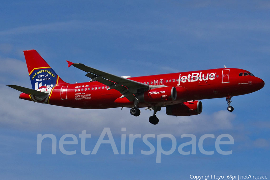 JetBlue Airways Airbus A320-232 (N615JB) | Photo 68038