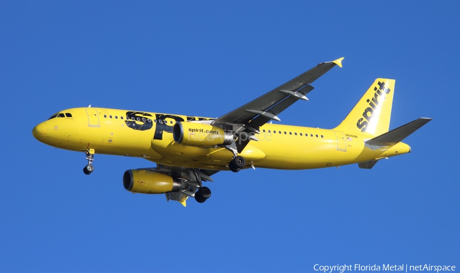 Spirit Airlines Airbus A320-232 (N615NK) | Photo 614624