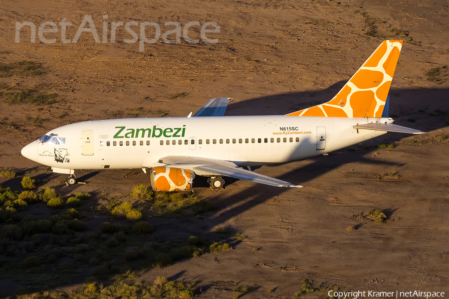 Zambezi Airlines Boeing 737-5Y0 (N615SC) | Photo 676025