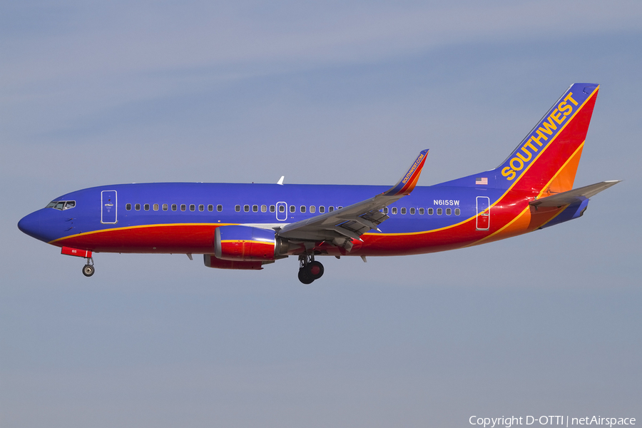 Southwest Airlines Boeing 737-3H4 (N615SW) | Photo 425407