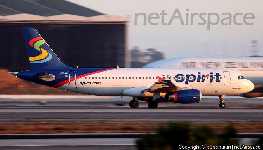 Spirit Airlines Airbus A320-232 (N616NK) | Photo 120254