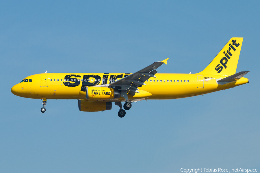 Spirit Airlines Airbus A320-232 (N616NK) | Photo 298848