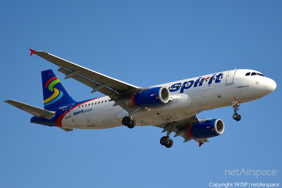 Spirit Airlines Airbus A320-232 (N616NK) | Photo 38887