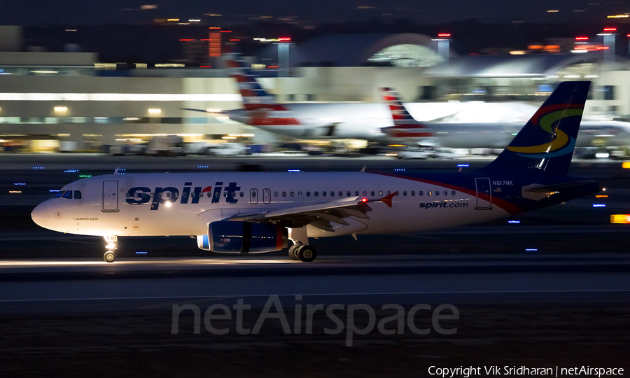 Spirit Airlines Airbus A320-232 (N617NK) | Photo 204108