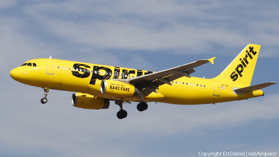 Spirit Airlines Airbus A320-232 (N617NK) | Photo 359985