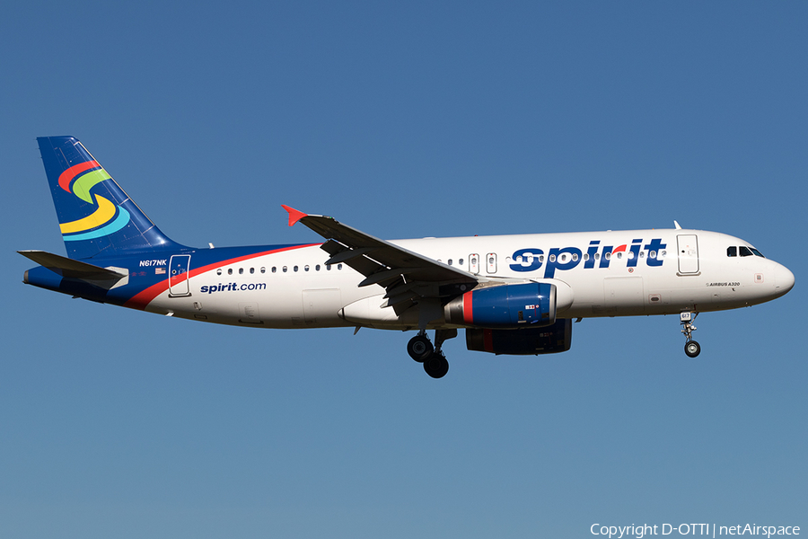 Spirit Airlines Airbus A320-232 (N617NK) | Photo 177698