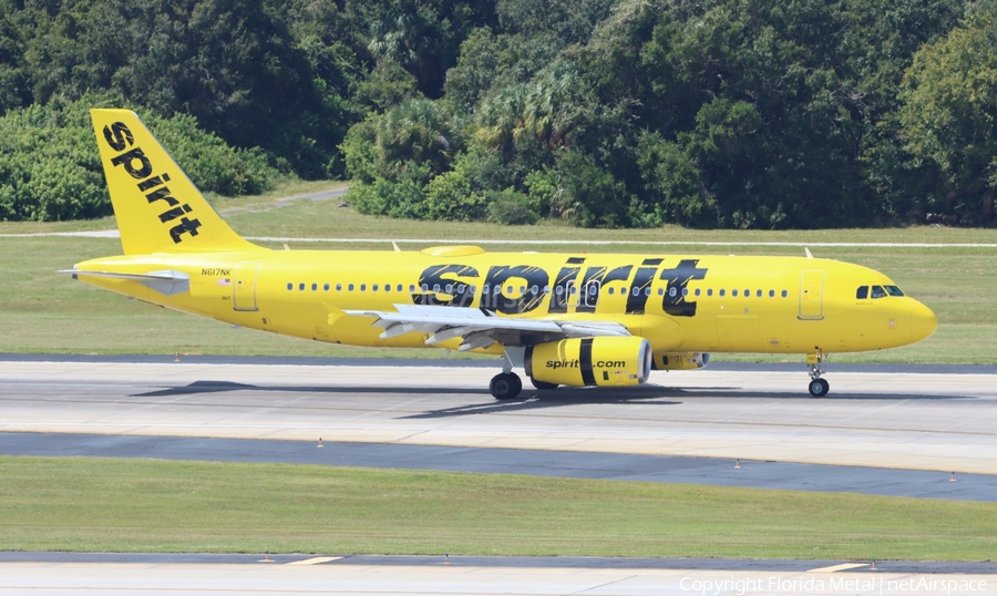 Spirit Airlines Airbus A320-232 (N617NK) | Photo 614674