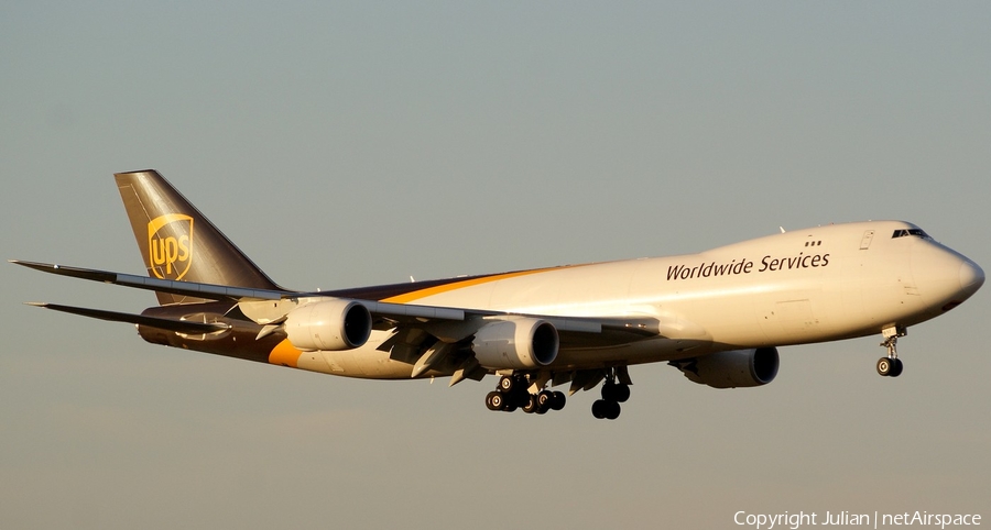 United Parcel Service Boeing 747-84AF (N617UP) | Photo 439668