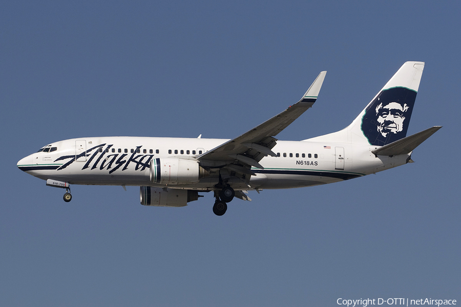 Alaska Airlines Boeing 737-790 (N618AS) | Photo 278873