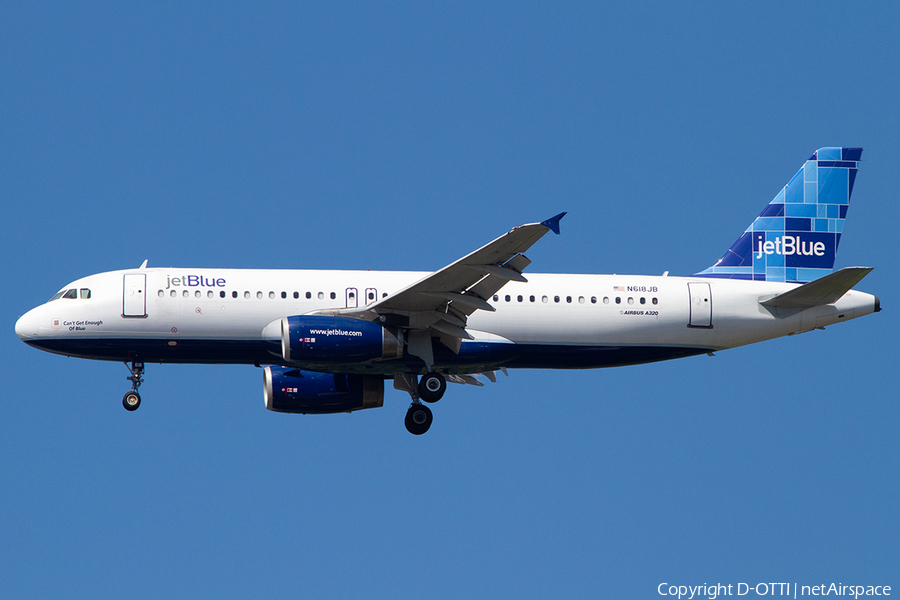 JetBlue Airways Airbus A320-232 (N618JB) | Photo 386281