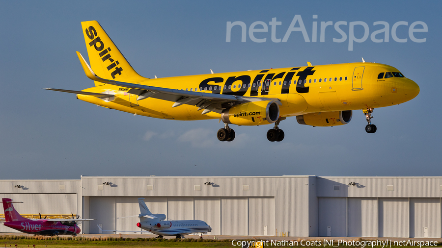 Spirit Airlines Airbus A320-232 (N618NK) | Photo 295270