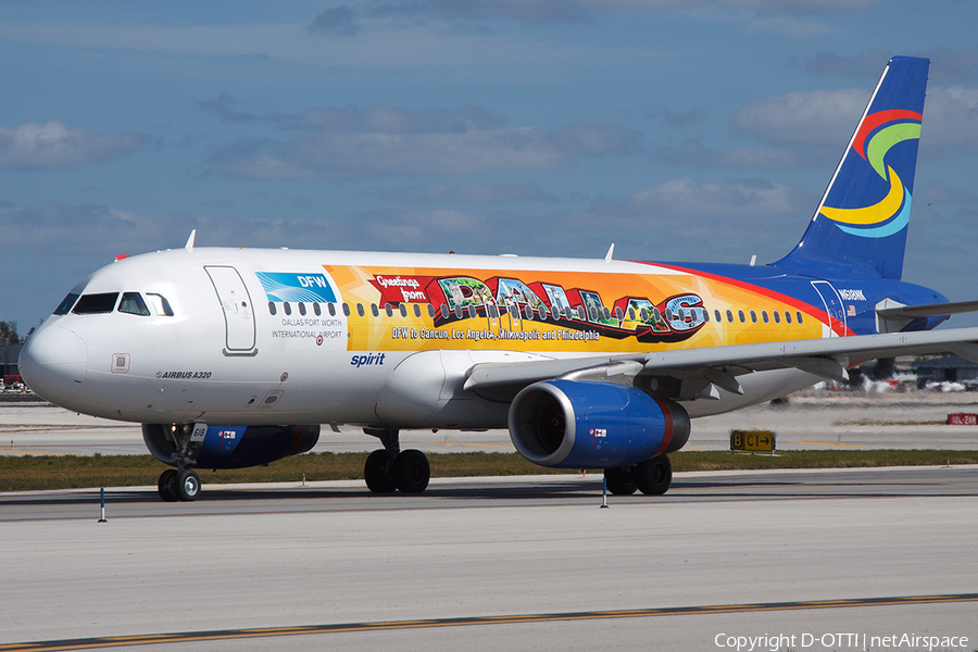 Spirit Airlines Airbus A320-232 (N618NK) | Photo 431687