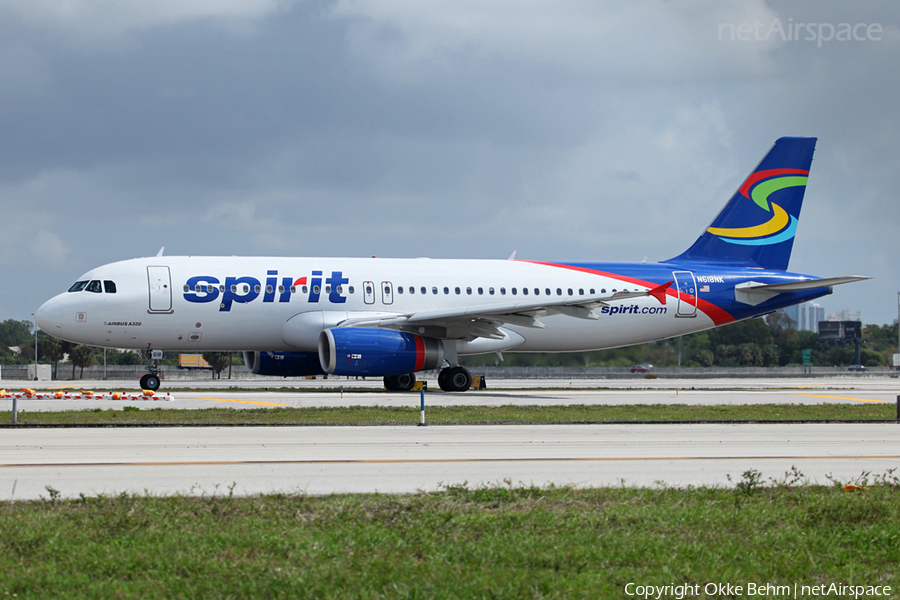 Spirit Airlines Airbus A320-232 (N618NK) | Photo 57747