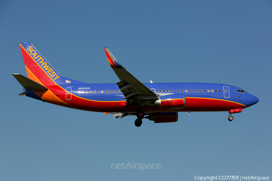 Southwest Airlines Boeing 737-3H4 (N618WN) | Photo 60964