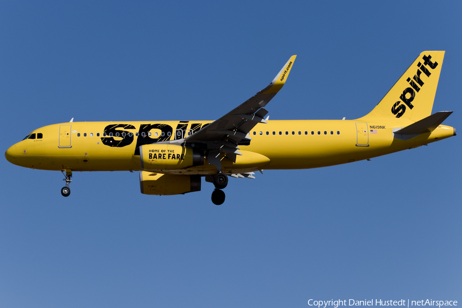 Spirit Airlines Airbus A320-232 (N619NK) | Photo 448549