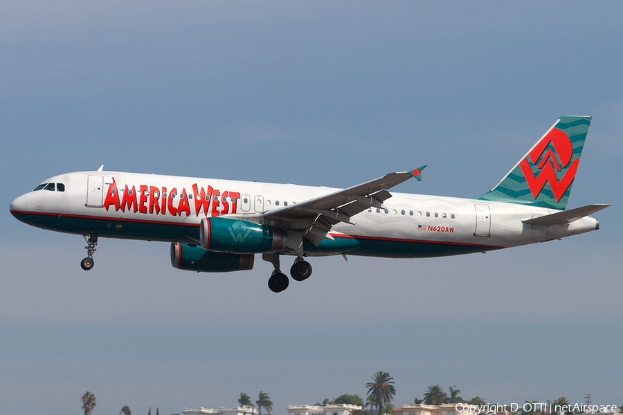 America West Airlines Airbus A320-231 (N620AW) | Photo 187043