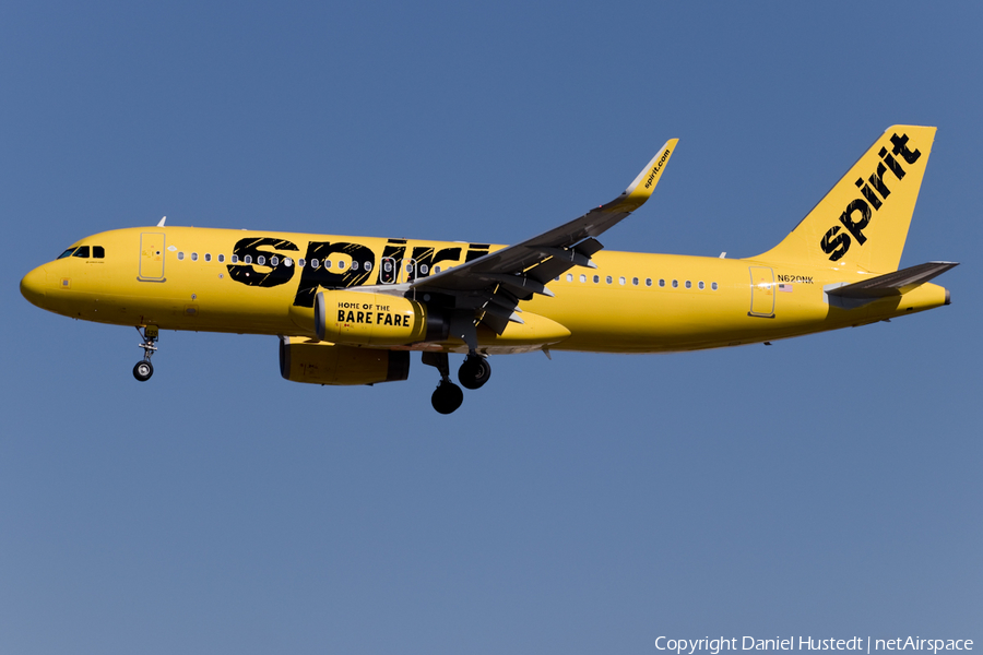 Spirit Airlines Airbus A320-232 (N620NK) | Photo 446821