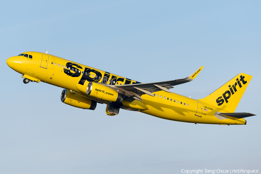 Spirit Airlines Airbus A320-232 (N620NK) | Photo 544363