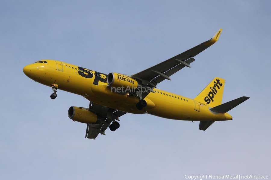 Spirit Airlines Airbus A320-232 (N620NK) | Photo 614815