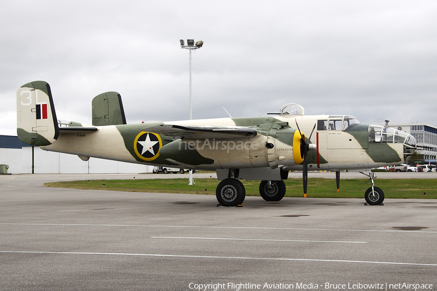 (Private) North American B-25J Mitchell (N62163) | Photo 170421