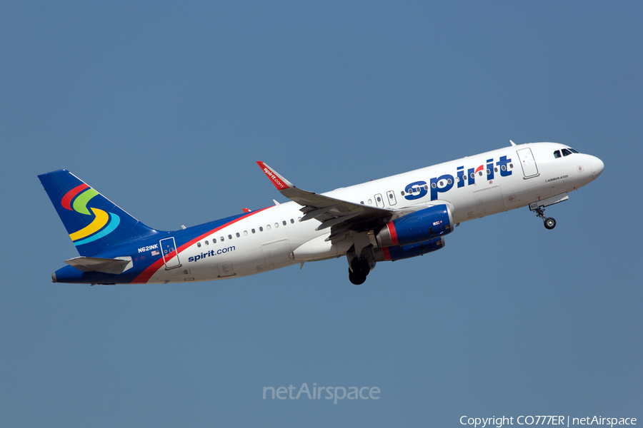 Spirit Airlines Airbus A320-232 (N621NK) | Photo 104611