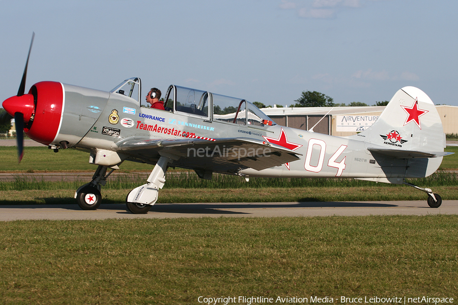 Team Aerostars Yakovlev Yak-52TW (N621TW) | Photo 170273