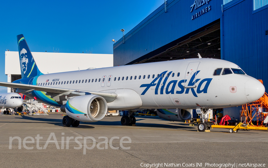 Alaska Airlines Airbus A320-214 (N621VA) | Photo 381198