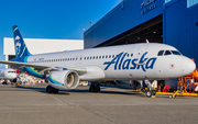 Alaska Airlines Airbus A320-214 (N621VA) at  Seattle/Tacoma - International, United States