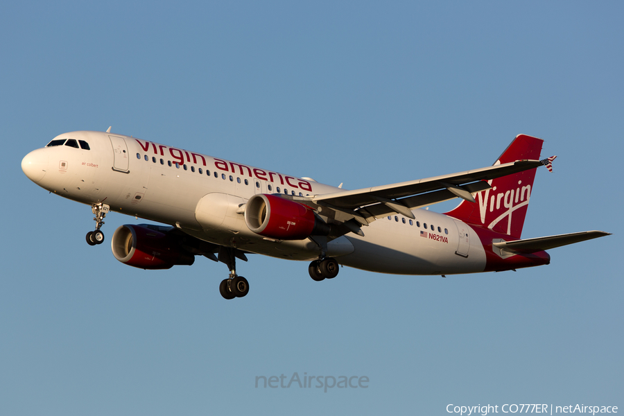 Virgin America Airbus A320-214 (N621VA) | Photo 18994