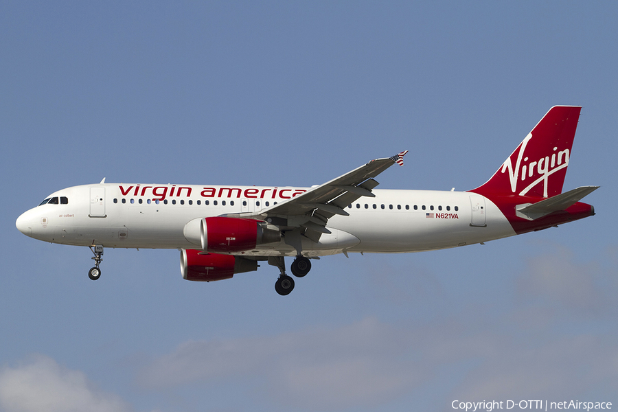 Virgin America Airbus A320-214 (N621VA) | Photo 339475