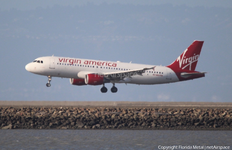 Virgin America Airbus A320-214 (N621VA) | Photo 305002