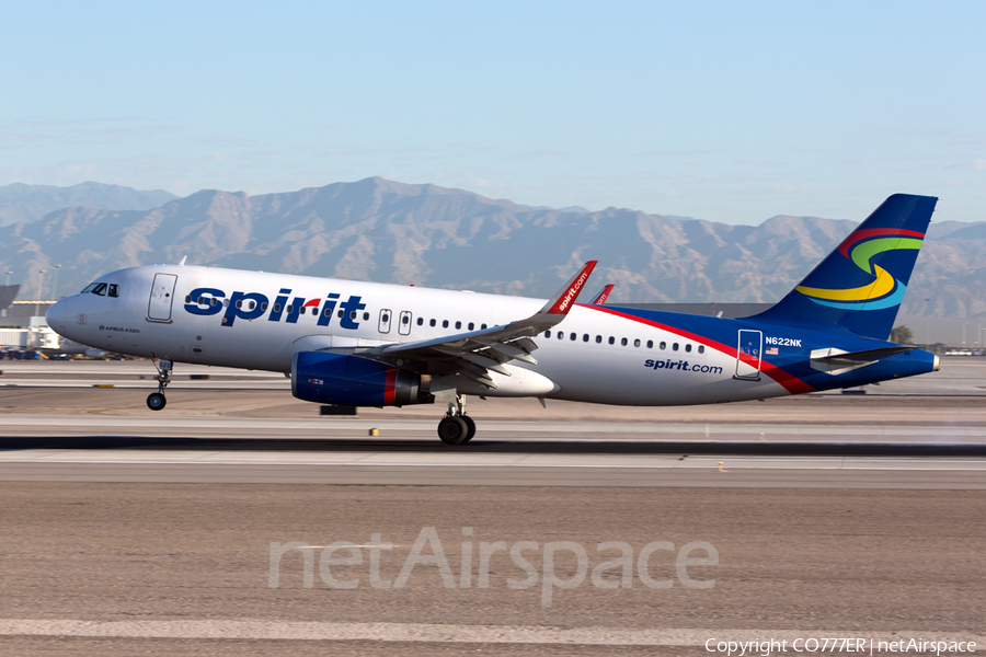 Spirit Airlines Airbus A320-232 (N622NK) | Photo 56681