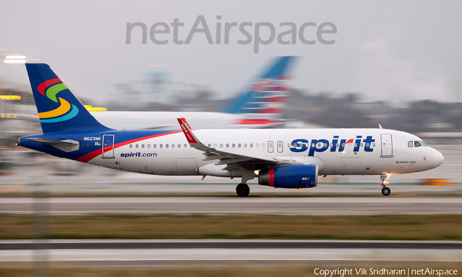 Spirit Airlines Airbus A320-232 (N623NK) | Photo 103786