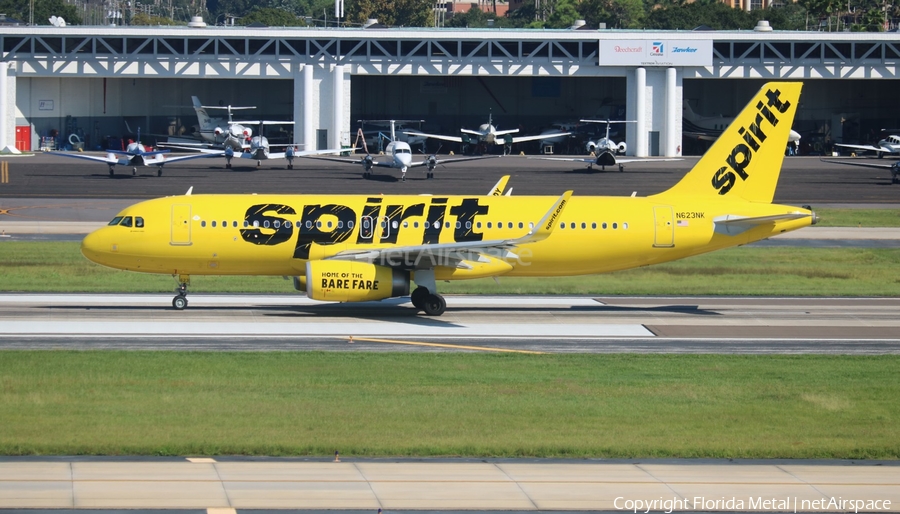 Spirit Airlines Airbus A320-232 (N623NK) | Photo 614973